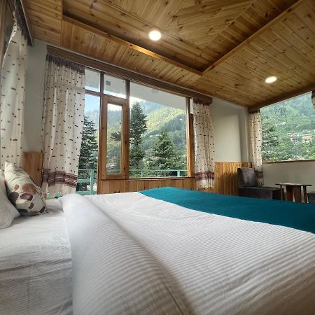 Hotel Mountain Majesty! Top-Rated Luxury Stay Amid Snowcapped Mountains With Balcony And Riverside Calm Manāli Eksteriør bilde
