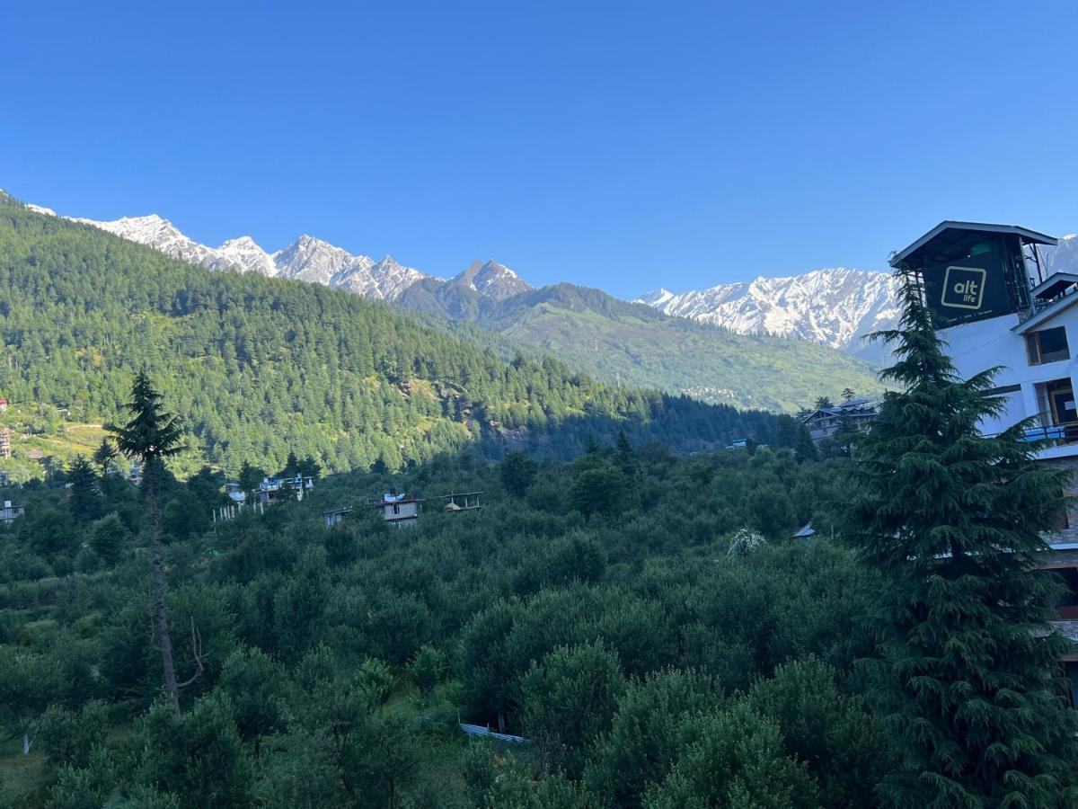 Hotel Mountain Majesty! Top-Rated Luxury Stay Amid Snowcapped Mountains With Balcony And Riverside Calm Manāli Eksteriør bilde